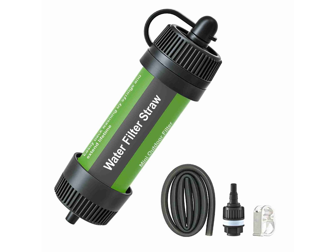Caneta Filtro Água Portátil Sobrevivência Camping