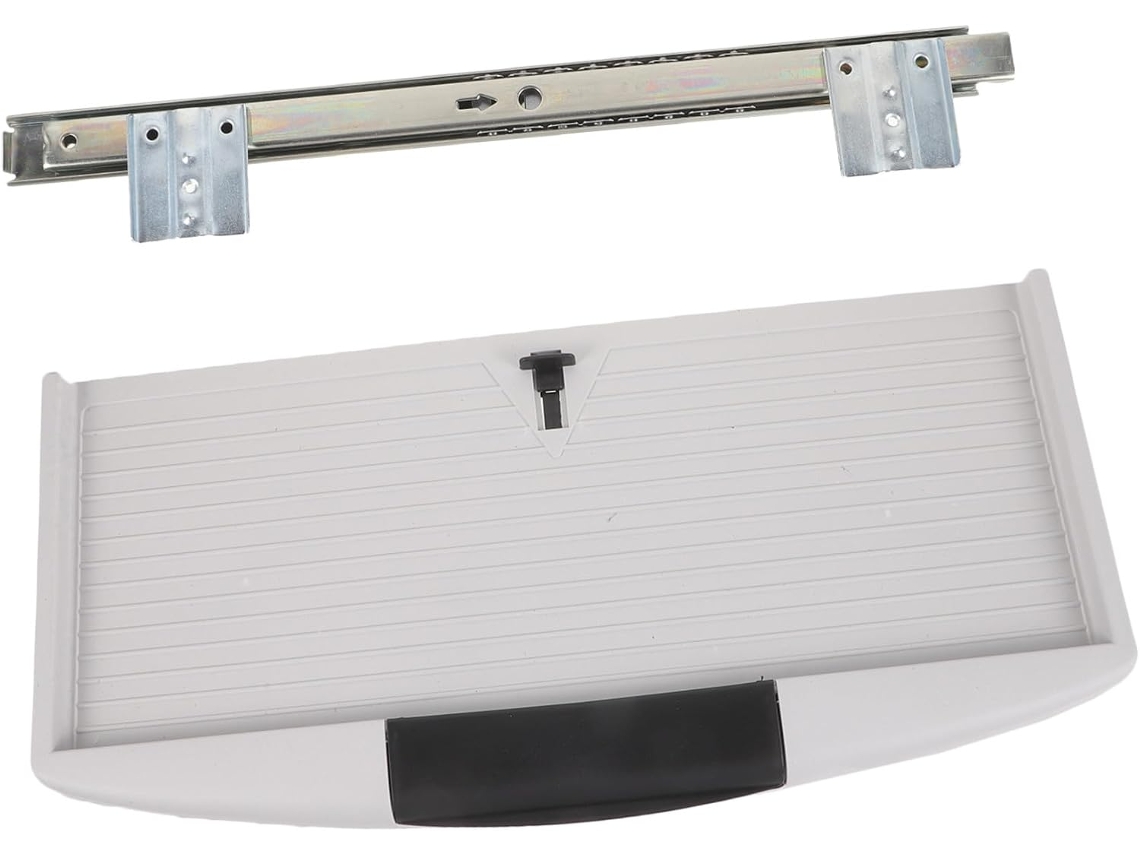 Bandeja Deslizante Para Teclado De Mesa Homsfou Com Suporte Suave E Mecanismo Escritório Ergonômica