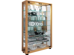 Suporte De Vidro Vitrine Lumo Mini Espelho Vcm
