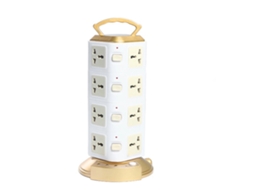 Enchufe - Oro 4 Capas Con Usb Ue 2m