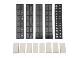 Modelo De Impressão Para Arte De Unhas Profissional 3d Com Moldes Ocos E Esponjas Macias Para Decoração Diy