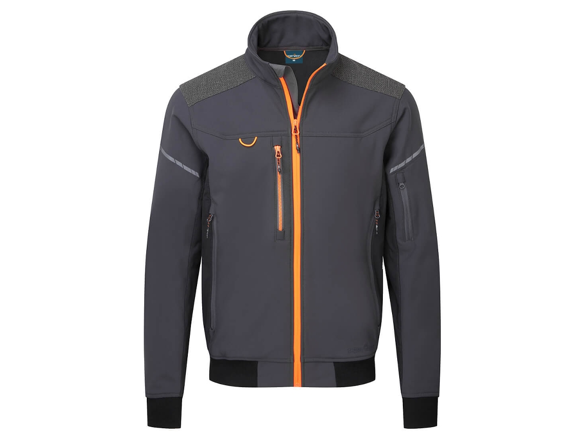 Jaqueta Ev4 Softshell (3 Camadas) - Ideal Para Trabalhos Modernos Cinza Metálico / Xl