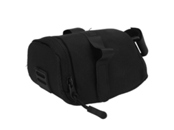 Bolsa de Selim para Bicicleta Preta Oxford com Zíper S/MARCA