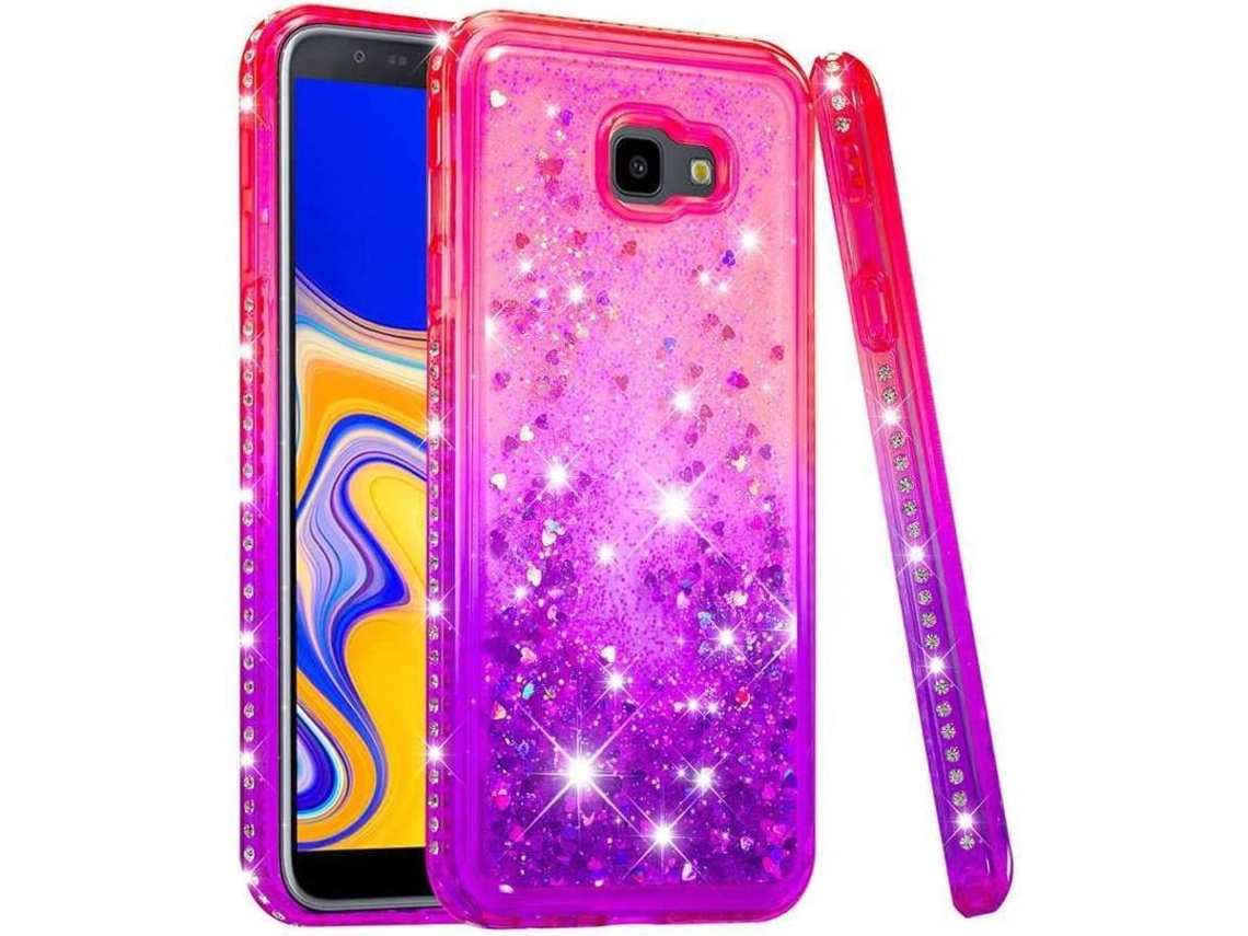 Capa Samsung Galaxy J42018 HONGWE. Rosa/Roxo