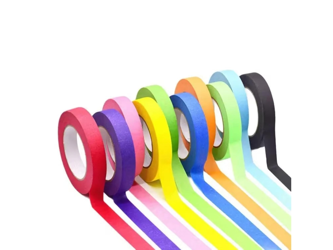 Fita Adesiva Washi, 10 Rolos, Decorativa, Washi, De Papel Colorida Scrapbooking E Diários (15 Mm × 20 M)