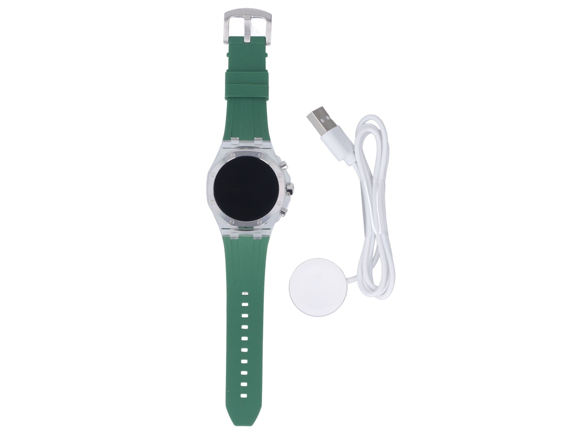 Relógio Inteligente Ip68 com Tela Hd 1.43 Polegadas Sensor Spo2 Bluetooth para Android