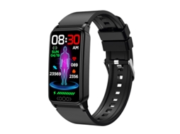 Tk71Pro Relógio Inteligente Ácido Úrico Sangue Lipídico Frequência Cardíaca Pressão Arterial Multifuncional Esportes Preto GODTVAGT