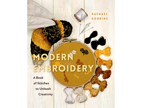 Livro Modern Embroidery de Rachael Dobbins (Inglês - Capa Dura)