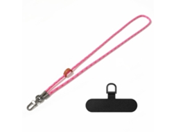 Lurelia Cordão Para Telemóvel Ajustável Transversal Com Fivela Metálica 8 Mm 120 Cm Anti-perda