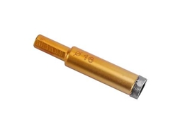 Broca Diamantada Para Serra Copo, Ferramenta Para Cerâmica, Mármore, Vidro E Pedra Slowmoose (16 Mm)
