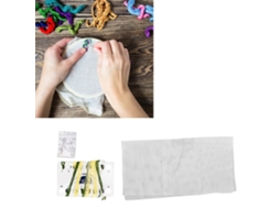 Kit de Bordado Estampado para Decoração de Casa