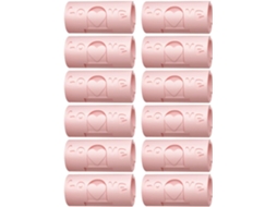 Conjunto Coheali de 12 alfinetes de capa Abs Edredom rosa para meninos
