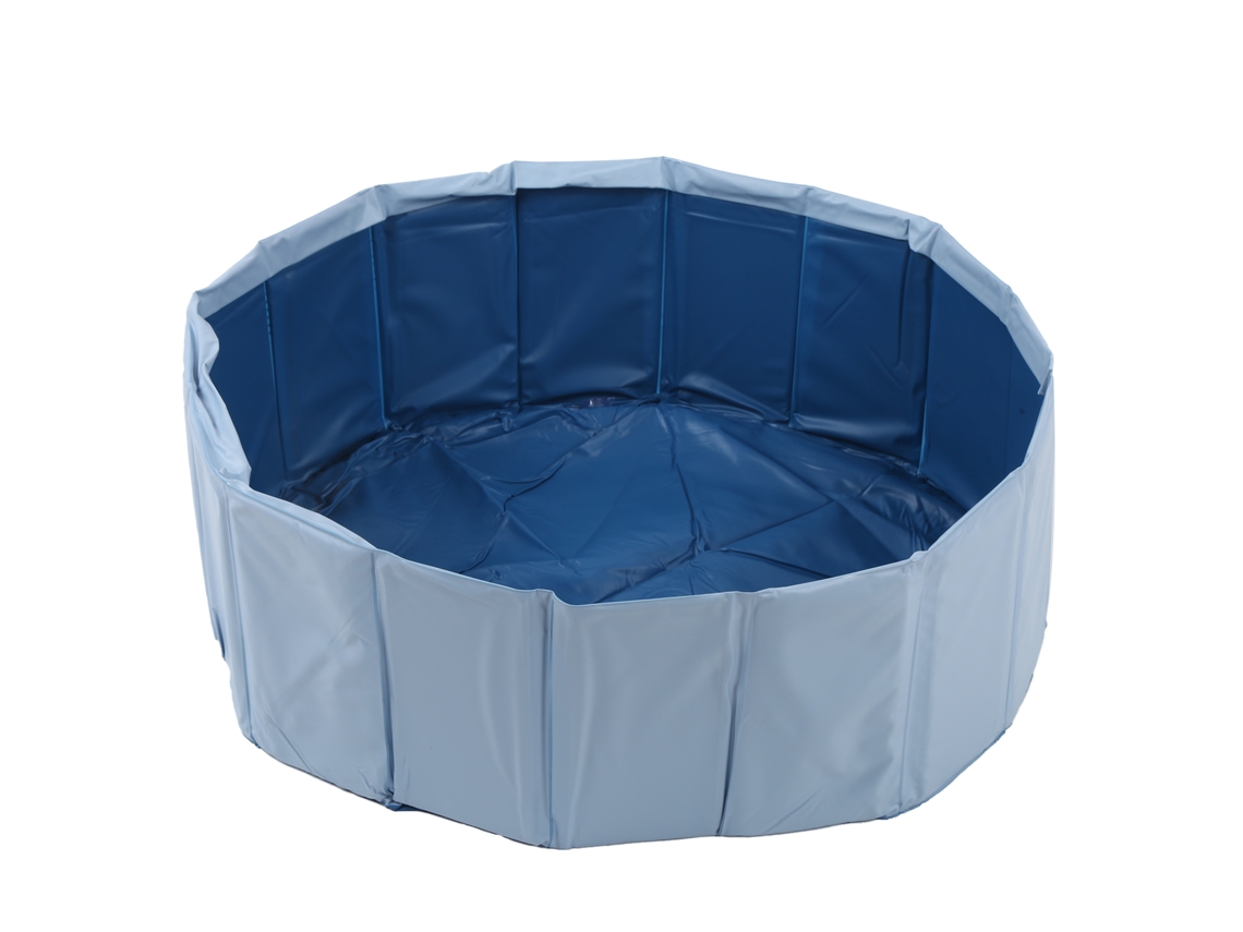 Piscina Plegable para Perros Gatos Niños Bañera Exterior Pvc
