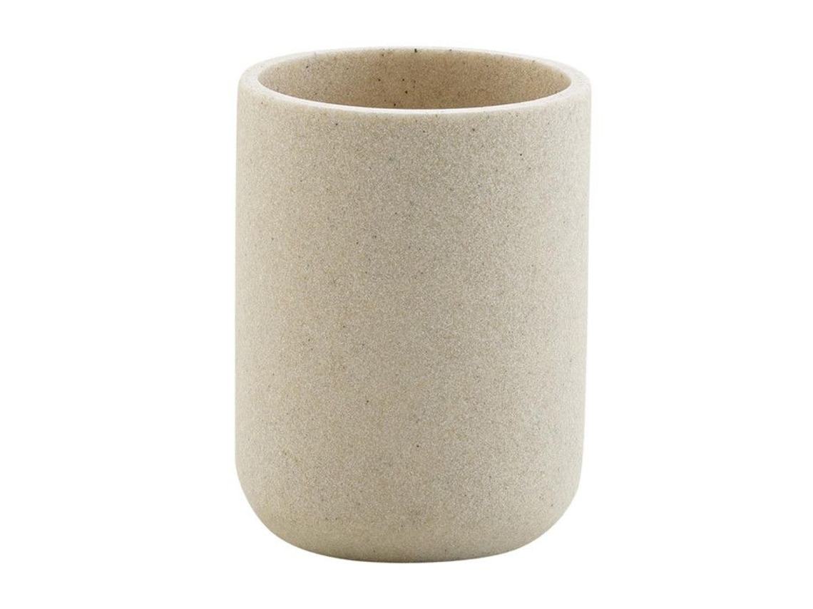 Copo Escova De Dentes "granito" 10cm Areia