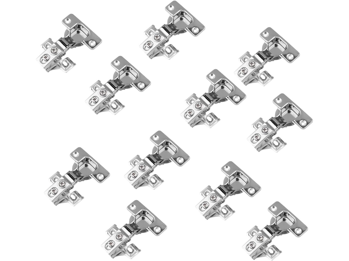 Conjunto De 10 Dobradiças Hidráulicas Aço Inoxidável Para Portas