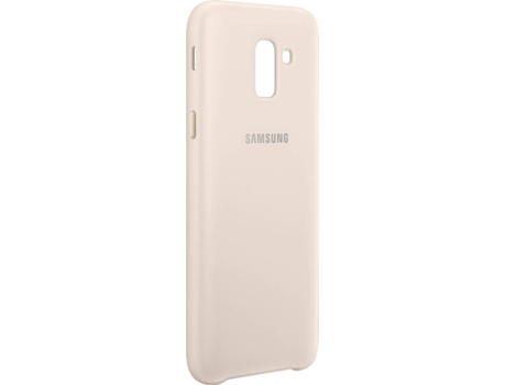 Capa SAMSUNG Galaxy J6 2018 Dual Layer Dourado — Compatibilidade: Samsung Galaxy J6 2018