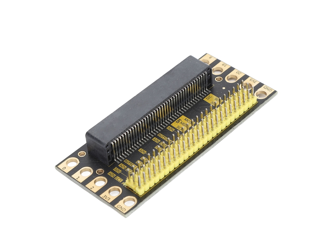 Placa De Expansão Am 001 Interfaces Io Spi Plug And Play Para Módulo Micro Bit Dc3.3v