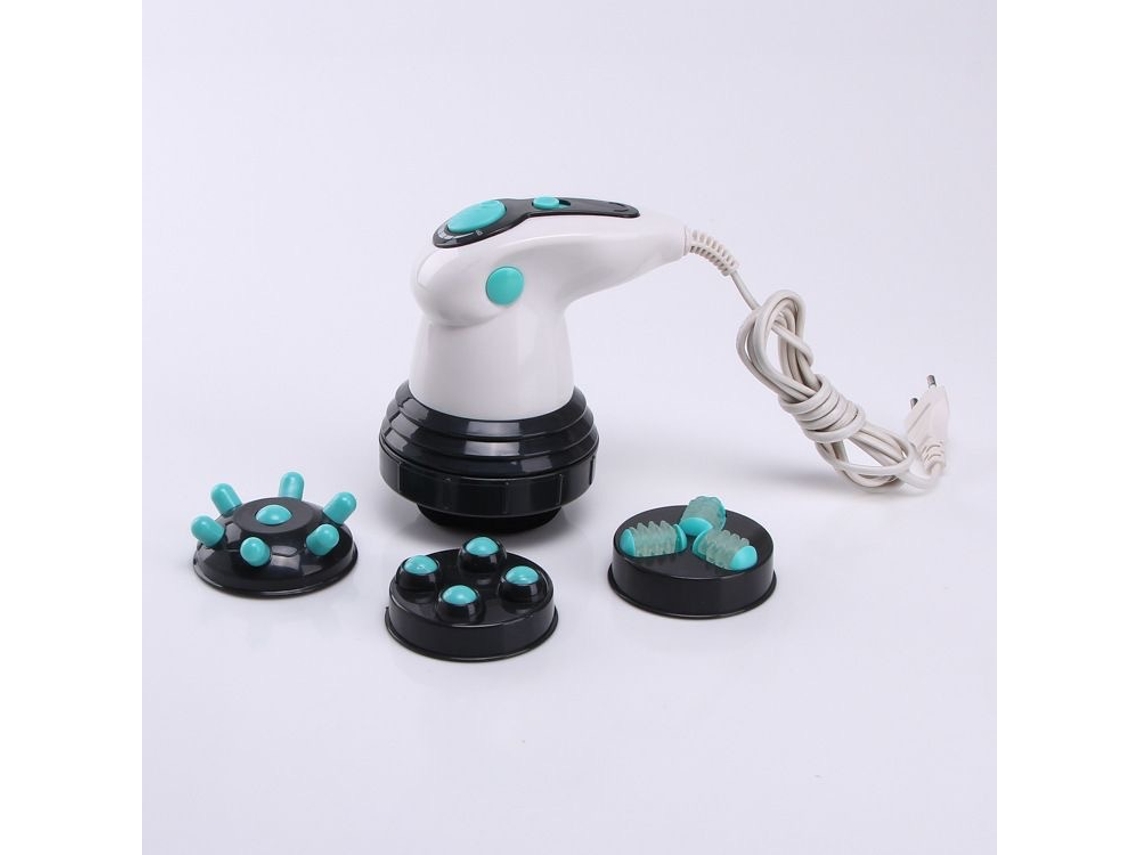 Massageador Portátil Dolphin para Modelagem Corporal, Ferramenta de Massagem Elétrica, Dispositivo Gua Sha Azul, Padrão Europeu, Compasso STELASPLEN