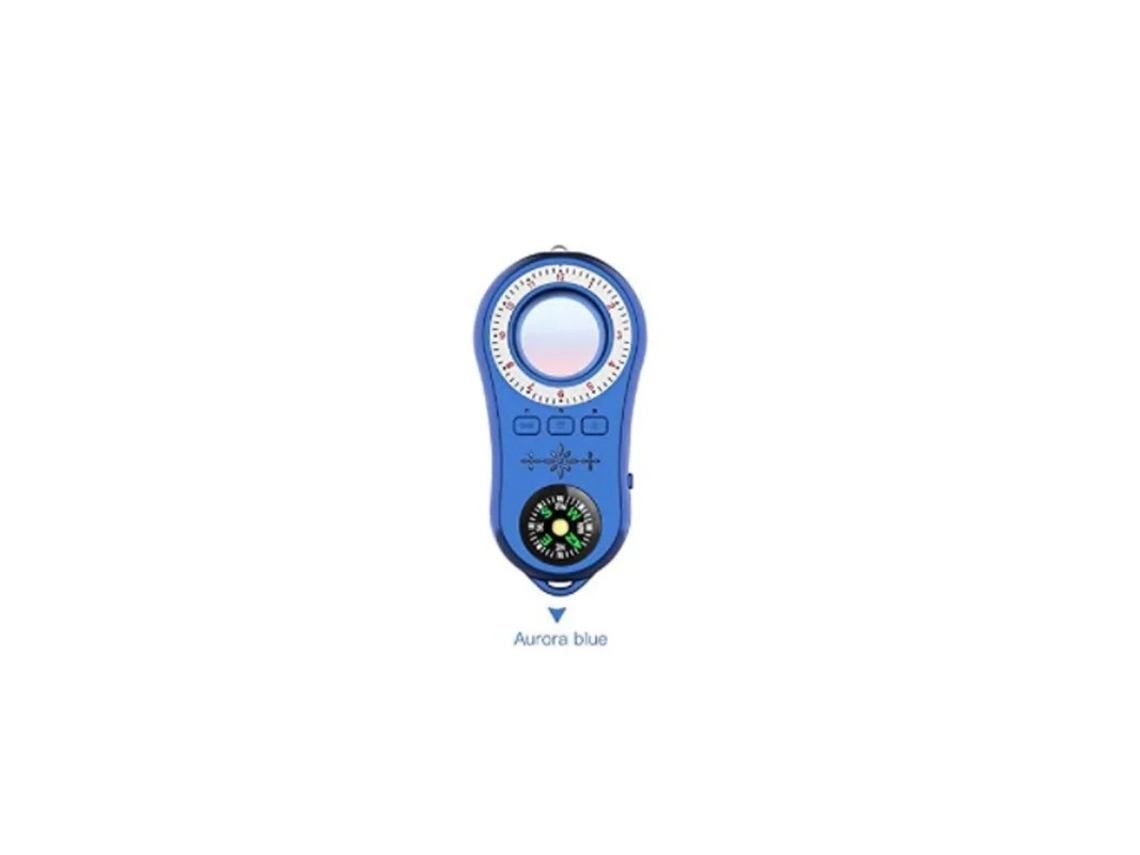 Detector anti-espião, Bestvite, defesa infravermelha, alerta de emergência, função GPS portátil (azul)
