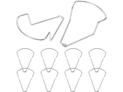 Conjunto de 10 Protetores de Lâmina para Cortador de Grama Capas Resistentes para Segurança e Higiene SFUSHOS