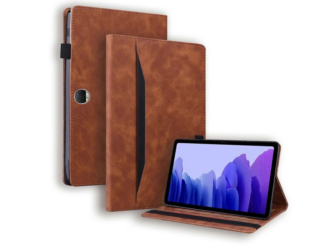 Capa de couro antichoque Webake Splicing para tablet