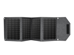 Painel Solar Portátil Getit de 30 W, Dobrável, À Prova D'água, com Carregamento Rápido BRILVIBERA