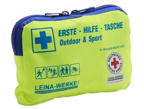 Bolsa de Primeiros Socorros Leina Outdoor & Sport Edição Drk Amarela LEINA-WERKE