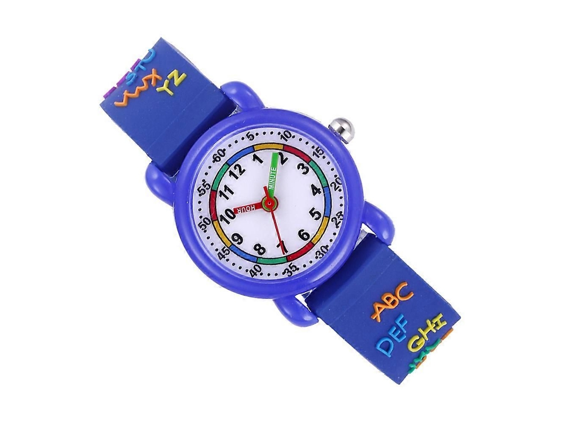 Relógio de PVC com movimento de quartzo, casual GOKOCO