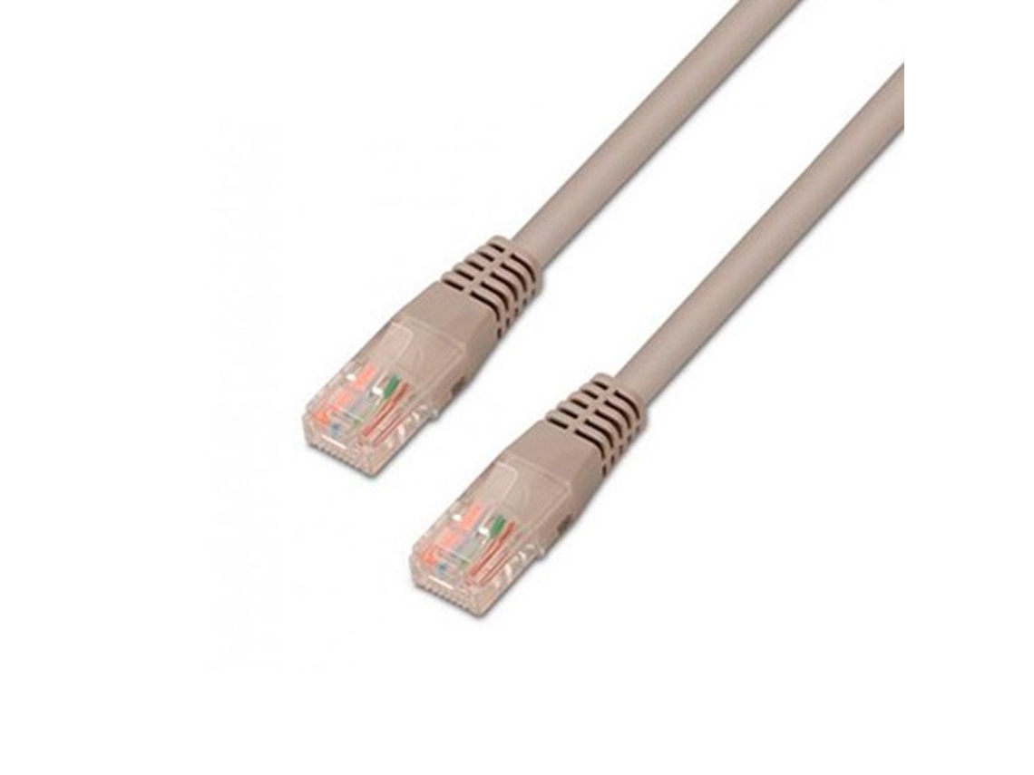 Cabo de Rede Aisens (RJ45 - 5 m - Cinzento)
