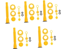 Conjunto De 5 Bicos De Reposição Para Tanque, Bico Para Despejar, Adaptador Flexível, Lata