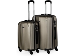 Conjunto de Malas de Viagem ITACA T71515 ABS Bege