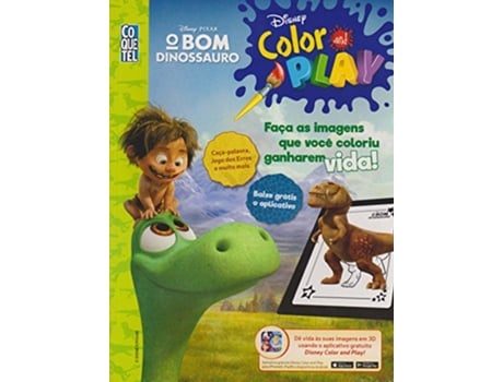 Livro Bom Dinossauro, O - Disney Color And Play - 4A Ed de Disney (Português)