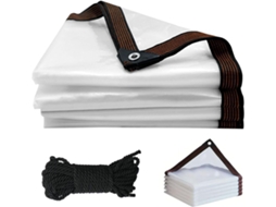 Heavy Duty Waterproof Plastic Tarps With Grommets Clear Vinyl For Outdoor Porches Transparent Tarpaulin Patio Enclosure