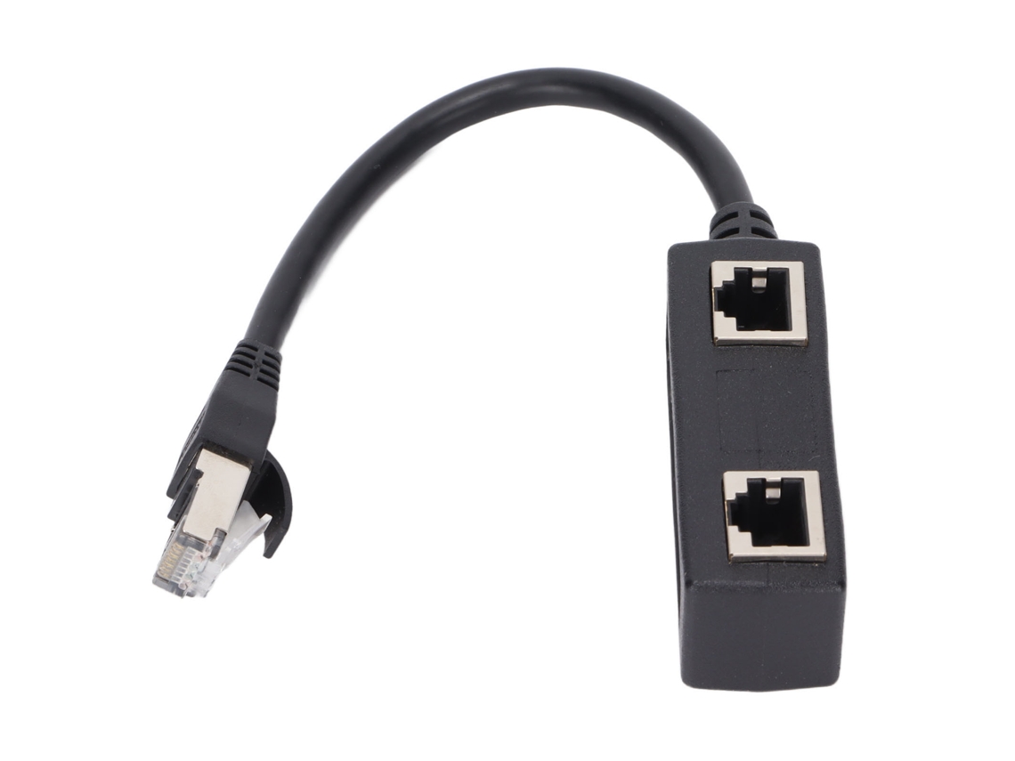Adaptador Rj45 LAXISCREED 1 Macho 2 Fêmeas
