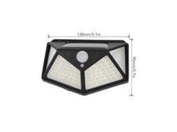 Luz Solar Com Sensor De Movimento 100 Leds Exterior
