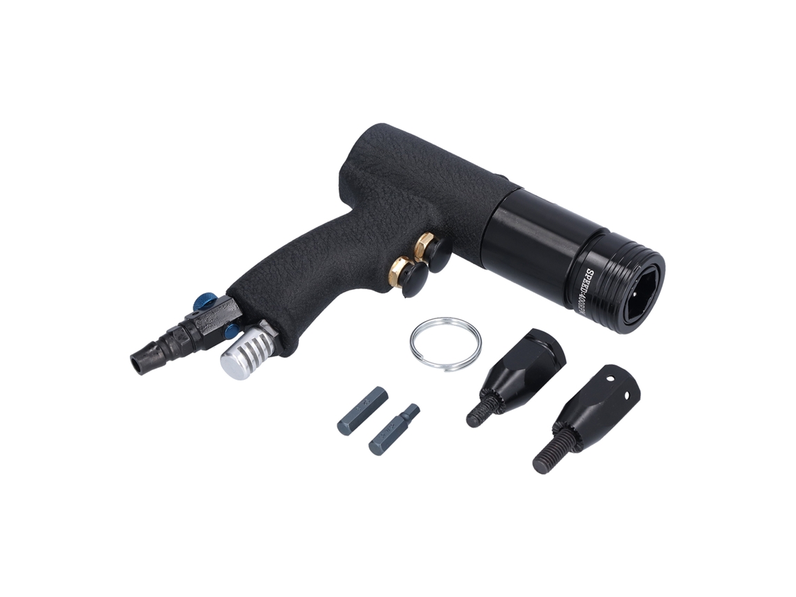 Laxiscreed Parafusadeira Pneumática Para Rebites E Porcas Automática Versátil