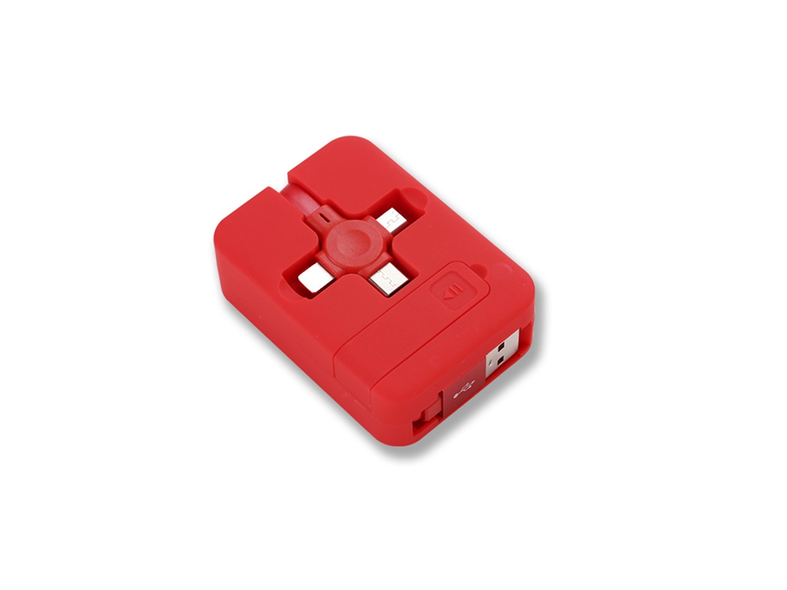 Suporte De Notebook Em Forma De Cogumelo Plegável Com Cabo De Carregamento 3 Em 1