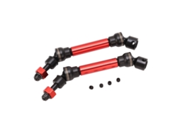 Conjunto De Eixos De Transmissão Rc Alumínio Aço Dianteiro Traseiro Para Arrma 1/10 3s Senton Vermelho