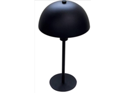 Candeeiro Cogumelo Touch Preto Kasa