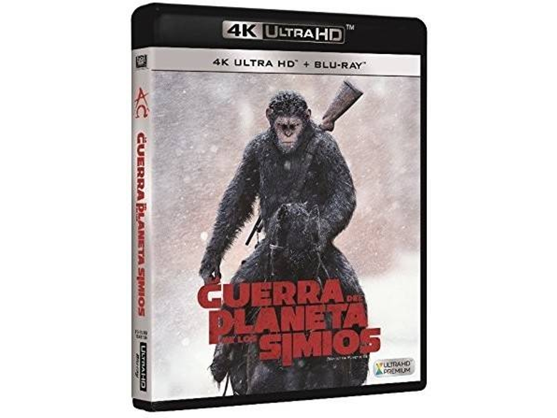 Blu-Ray La Guerra Del Planeta De Los Simios Blu-Ray Uhd (Edição em Espanhol)