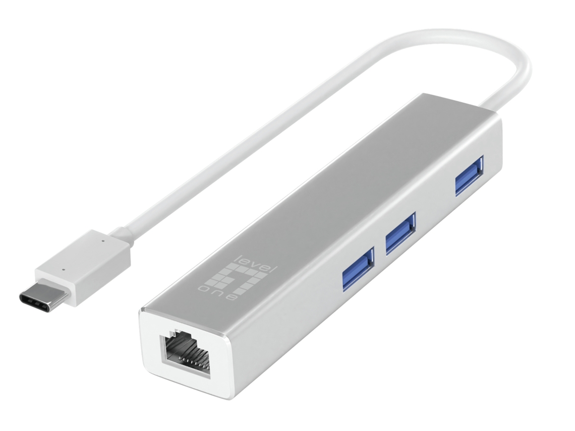 Placa de rede Ethernet LEVELONE Usb-0504 1000 Mbit/S