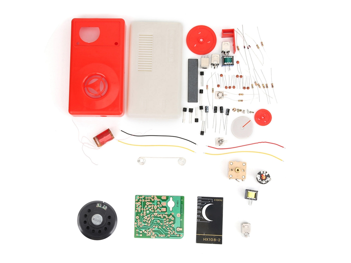 Kit Diy Rádio Eletrônico HX108-2 Tubo S/MARCA