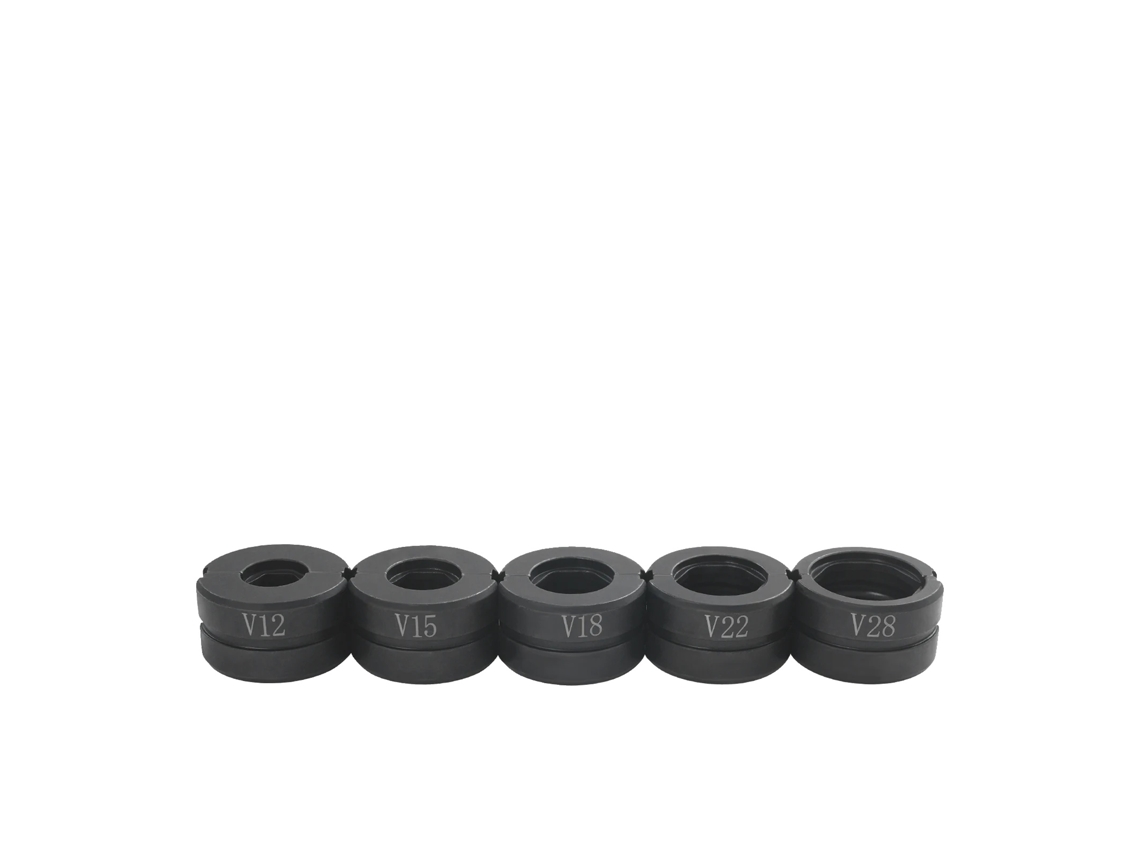 Conjunto De Mandíbulas De Pressão, Tamanho 12mm, Tamanho 15mm, Tamanho 18mm, Tamanho 22mm, Tamanho 28mm