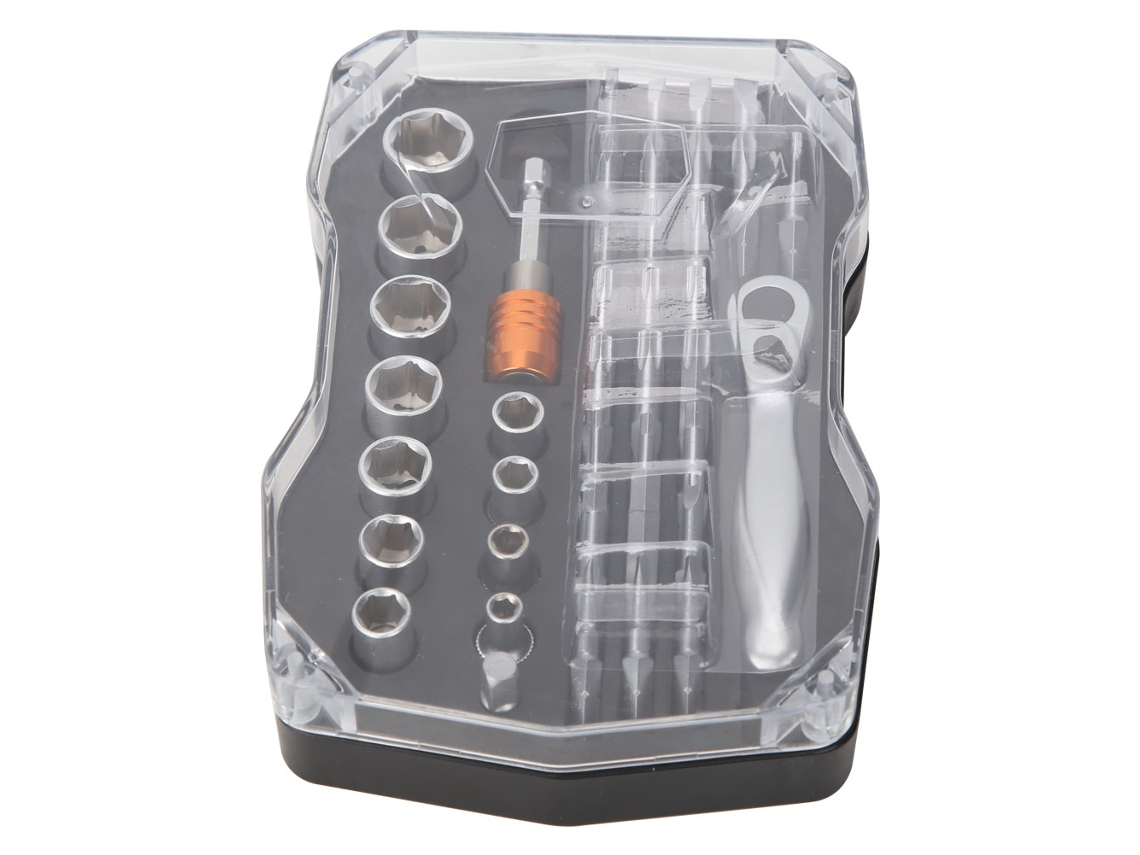 Kit de Chave de Ratchet Mini com Bits de Parafuso | S/MARCA