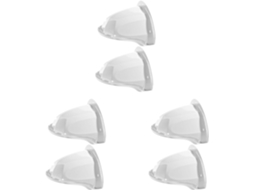 Conjunto de 6 Peças de Proteção Contra Chuva e Sol para Câmeras de Vigilância. SFUSHOS