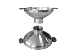 Funil De Aço Inoxidável Grande Diâmetro Com Alça, Evita Derramamentos, Ideal Para Uso Doméstico E Em Hotéis Utensílio De