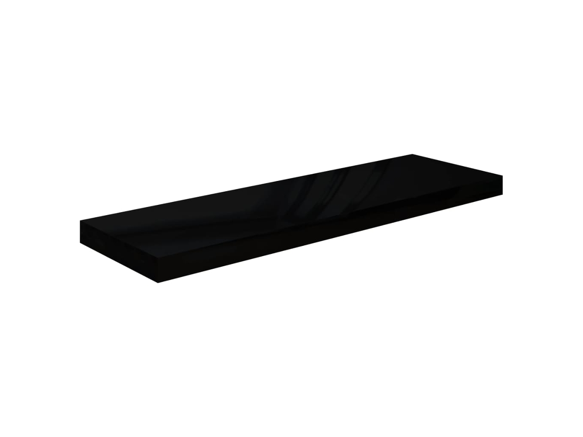 Wall Shelf, Wall Shelves Vidaxl Preto Mdf (80 X 23.5 X 3.8 Cm)