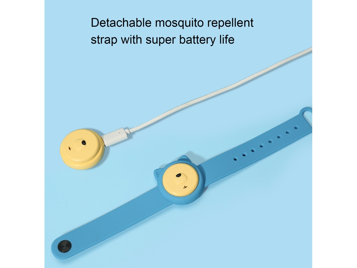 Pulseira repelente de mosquitos USB EOOCOO