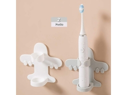 Suporte para Escova de Dentes Nova Line, 2 unidades, fácil instalação | S/MARCA