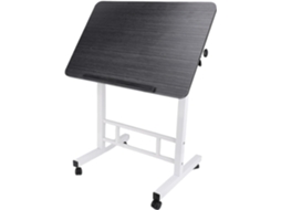 Mesa de Trabalho Móvel com Rodas para Usar o Laptop na Altura Ideal. SFUSHOS